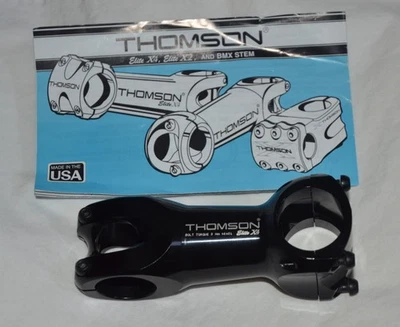 Thomson Elite X4 Mountain Stem 100mm 0 degree 31.8 SM-E133-BK New - Image 1 of 4