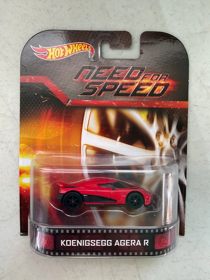 Hot Wheels Need for Speed Koenigsegg Agera R 2013 escala 1/64 fundido a presión Foto 1 de 4