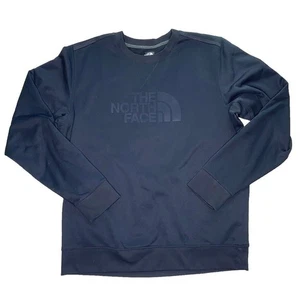 The North Face Crewneck Sweater Men’s Black Out Long Sleeve Size Medium - Picture 1 of 4
