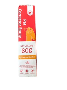 Dog Corrector Spray 80ml Spray  Dog Trainer for Stops Barking, orange - Picture 1 of 2