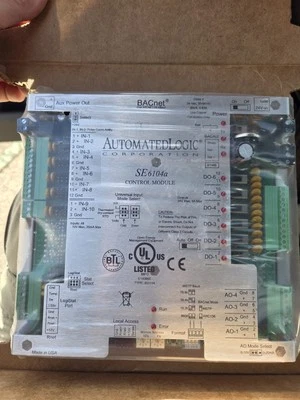 Automated Logic SE6104A BACnet Control Module - Image 1 of 2