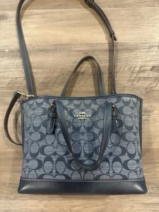 borsa coach mollie 25 denim - Foto 1 di 9