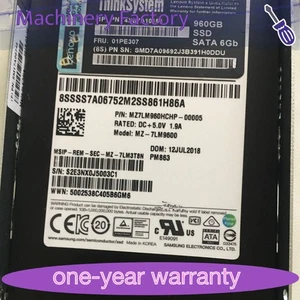 4XB7A10154 NUEVO Lenovo 01PE307 2.5" 960GB SATA 6G SFF SSD Unidad de Estado Sólido - Imagen 1 de 2