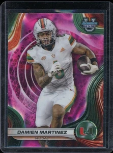 2024 Bowman University Best Damien Martinez #44 Pink Lava Refractor #/100 - Picture 1 of 3