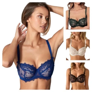 Empreinte Louise Bra Non Padded Balcony Underwired Womens Luxury Lingerie 08184 - Picture 1 of 24