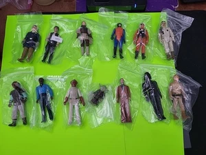 Lot Of 13 Vintage Star Wars Figures Loose CTT-19 - Picture 1 of 9