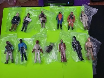 Lot Of 13 Vintage Star Wars Figures Loose CTT-19 - Image 1 of 4