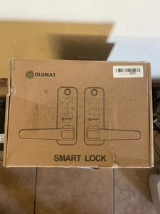 Olumat Smart Lock with Fingerprint & Keypad Access - Brand New, 5 Ways to Unlock - Picture 1 of 3