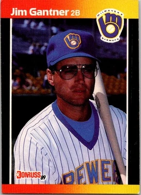 1989 Donruss #264 Jim Gantner - Image 1 of 2