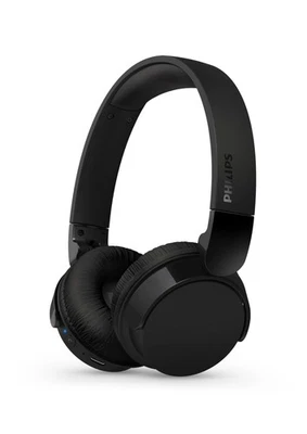 PHILIPS TAH4209BK Lightweight On Ear Wireless Bluetooth Headphones with Passive  - Imagen 1 de 4