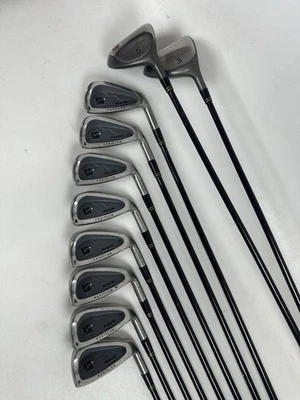 Juego de palos de golf Square Two Rave Posiflo 3 y 5 maderas 3-PW Senior Flex grafito diestro Foto 1 de 4