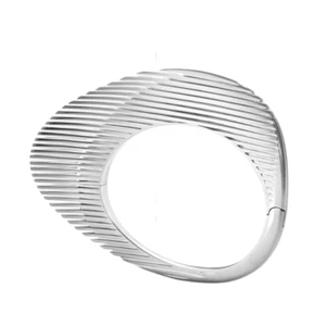 Georg Jensen. Sterling Silver Bangle- #623E - LAMELLAE - ZAHA HADID. Size S - Picture 1 of 1