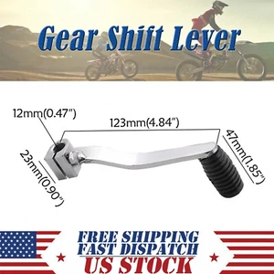 Universal Gear Shift Lever For Taotao Coolster Kawasaki Yamaha Dirt Pit Bikes - Picture 1 of 8