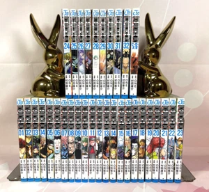 One Punch Man Japanese Ver Latest Full Manga Comics Set Vol.1-32 + Fan Book - Picture 1 of 13