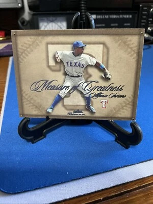 2005 Fleer Showcase Measure of Greatness 阿方索·索里亚诺 #15MG — 第 1/4 张图片