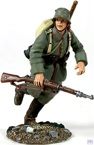 B23058 W.Britain 1916-18 German Infantry Pioneer Running World War I - Picture 1 of 1