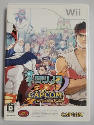 Tatsunoko vs. Capcom: Cross Generation of Heroes (2008) Brand New Japan Wii - Image 1 of 3