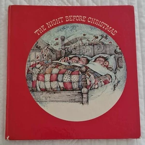 THE NIGHT BEFORE CHRISTMAS ~ CLEMENT C. MOORE / HOLLY HOBBIE ~ 1970 HC - Picture 1 of 13