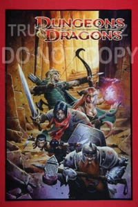 Dungeons and Dragons Hero Adventures Elf Sorcerer D&D Poster 24X36 New    DELF - Picture 1 of 7