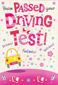 'YOU'VE PASSED YOUR DRIVING TEST' GREETINGS CARD AND ENVELOPE 5"x 7" - Picture 1 of 3