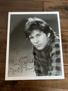 JEFF BRIDGES SIGNED AUTO 8X10 GLOSSY PHOTO THE BIG LEBOWSKI THE DUDE TRUE GRIT - Picture 1 of 1