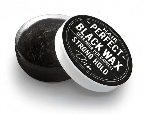 DIVA BLACK WAX CERA NERA PER CAPELLI STRONG HOLD HAIR PERFECT 100ML