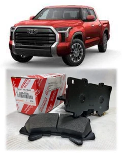 2021-2024 Toyota Tundra & SEQUOIA Genuine Front Brake Pad Set MADE IN USA - Foto 1 di 3