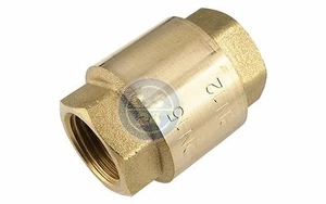 Check valves vacuum compressed air water valve brass up to PN 25 - Picture 1 of 1