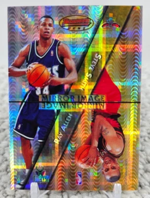 Bowmans Best Mirror Image Atomic Refractor Ray Allen/Smith Rookie #MI7 1997 Foto 1 de 2
