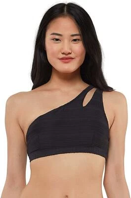 Jessica Simpson 277771 Mujer Sólido Primavera Bikini Traje de Baño Top Negro, SM 6-8 Foto 1 de 2