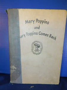 Mary Poppins and Mary Poppins Comes Back by P L Travers HC 1963 Illus. M Shepard - Picture 1 of 15