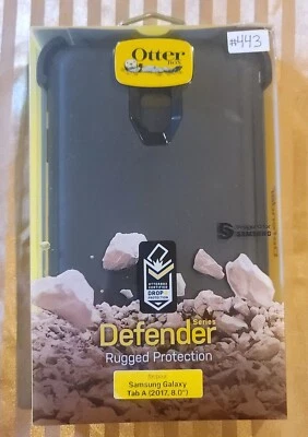 OTTERBOX 77-61126 Defender Case for Samsung 8 inch Galaxy Tab A - Black - Image 1 of 4
