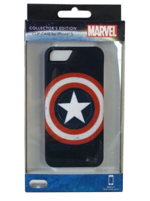 Captain America Shield iPhone 5 Clip Case Collector's Edition Marvel PDP New - Image 1 of 2