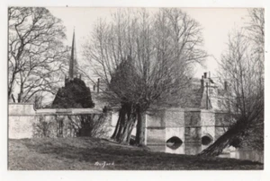 Burford Oxfordshire Bridge Over River Windrush Vintage Real Photo Postcard - Picture 1 of 2