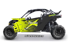 CAN-AM MAVERICK X3 2017-2023 RR SS RS decal graphics - Picture 1 of 3
