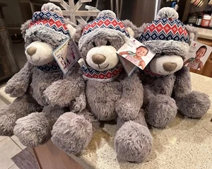 3 Gentle Treasures Teddy Bears ~St Jude Cancer Benefit 2023  I8”  3 Bears In Lot - Picture 1 of 24