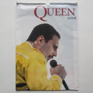 Queen 2006 Vintage Large Wall Calendar (Unofficial) Freddie Mercury - Picture 1 of 5