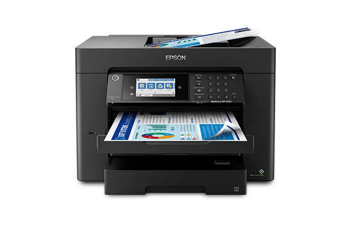 Epson WorkForce Pro WF-7840 Wireless Wide-Format All-in-One Printer - Black - Image 1 of 1