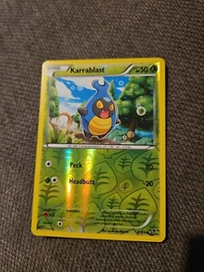 Pokémon TCG Karrablast Phantom Forces 8/119 Reverse Holo Common - Picture 1 of 2