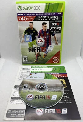 📦 FIFA 15 (Microsoft Xbox 360, 2014, Soccer, European Football, Works Great) - Image 1 of 4