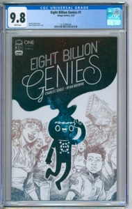 Cómics de imagen 2020 Eight Billion Genies 1 clasificación CGC 9,8 casi nuevo/como nuevo - Imagen 1 de 2