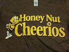 HONEY NUT CHEERIOS juniors small T shirt General Mills cereal NEW bee logo BUZZ