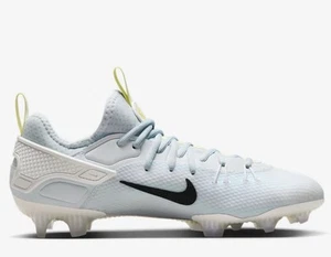Botines de lacrosse para hombre Nike Alpha Huarache 9 Elite Low LAX FV6147 001 talla 10 - Imagen 1 de 10