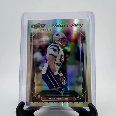 2006 Score Select Artist's Proof /32 Tedy Bruschi #165 - Image 1 of 2
