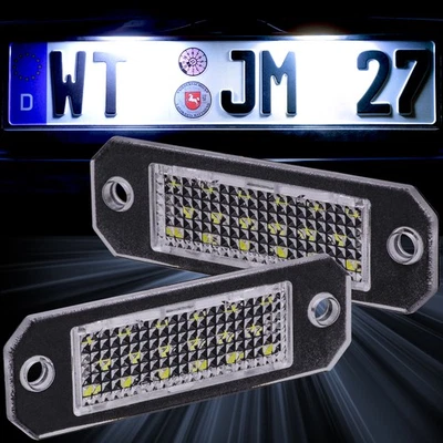 Luci targa a LED adatte per VW Touran | Tipo 1T1 1T2 | Anno 2003-05/2010 - Immagine 1 di 4