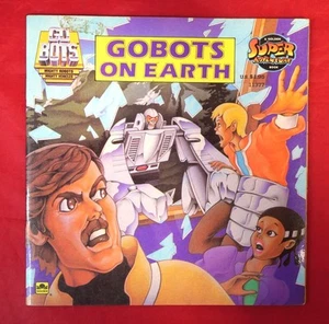 Gobots Book GOBOTS on EARTH Paperback GOLDEN Super Adventure Book - Picture 1 of 2