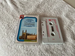 Choral Favourites From Kings College Cambridge - Cassette Tape VGC - Picture 1 of 8