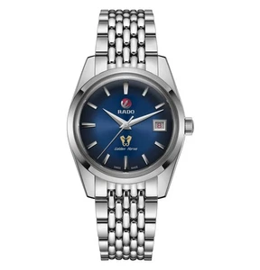 Orologio Rado Golden Horse Automatic R33930203 Watch Acciaio 37 mm Blu Limited - Imagen 1 de 3