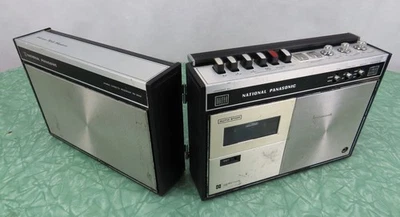Vintage 70s National Panasonic Stereo Cassette Recorder RS-264s - Working - image 1 of 4