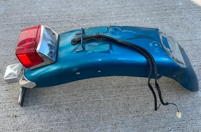 1992-2004 Suzuki Intruder VS 800 VS800 Rear Wheel Fender tin cover taillight - Image 1 of 4